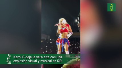 Karol G Deja La Vara Alta Con Una Explosión Visual Y Musical En Rd