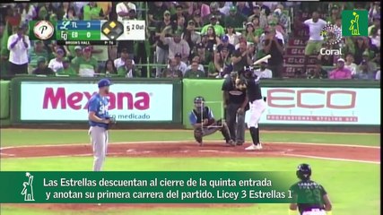 Las Estrellas Descuentan Al Cierre De La Quinta Entrada Y Anotan Su Primera Carrera Del Partido