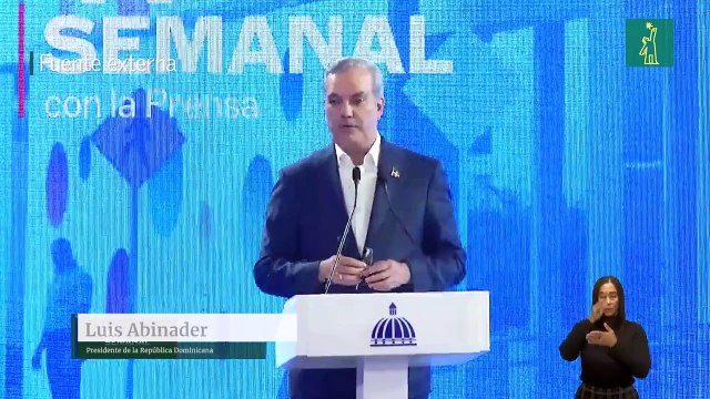 Abinader rechaza pedido de suspender LA Semanal con la Prensa