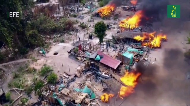 Militares desalojan a 7.000 mineros ilegales de la Amazonía venezolana