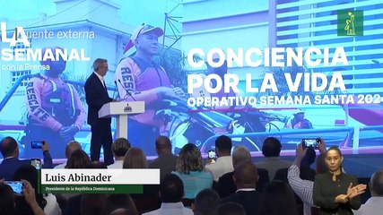 Gobierno presenta operativo por Semana Santa "Conciencia por la Vida"