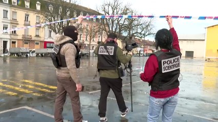 Attentat mortel à Mulhouse: quatre personnes en garde à vue, dont l'assaillant