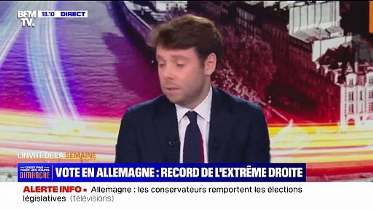 Résultat record de l'extrême droite aux législatives en Allemagne: "C'est la confirmation de ce qui était attendu", réagit Dominique de Villepin