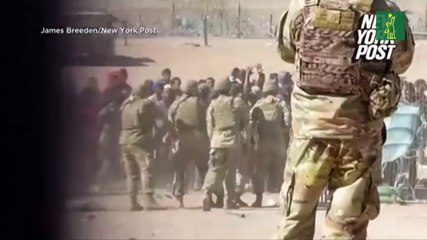 Decenas de migrantes vulneran una cerca en la frontera e ingresan a EEUU