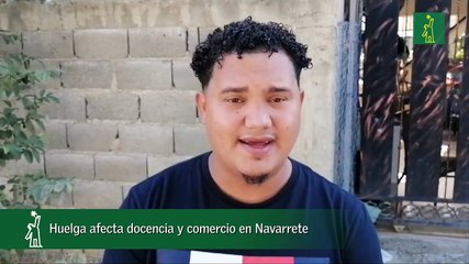 Huelga afecta docencia y comercio en Navarrete