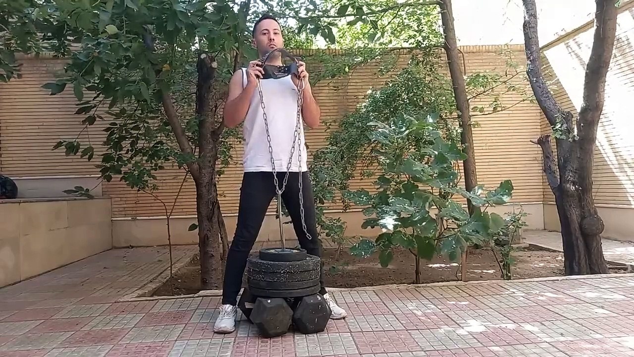 190 kg . 418 lbs Lifting weights with neck  ( 2022 ) #fit #sport #fitness #guinnessworldrecords