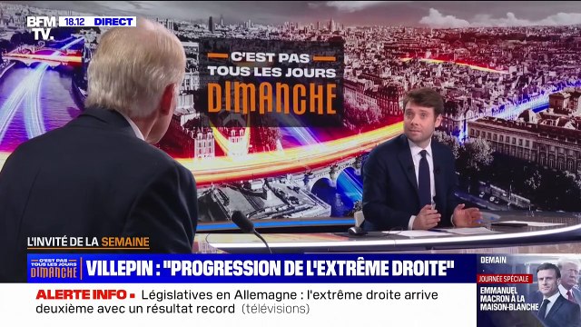 Montée du populisme en Europe: Cette émergence est confirmée et elle est en pleine ascension , affirme Dominique de Villepin