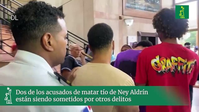 Dos de los acusados de matar tío de Ney Aldrín están siendo sometidos por otros delitos