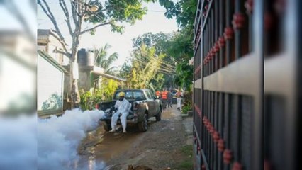 Operativos contra el dengue en Haina y Guerra
