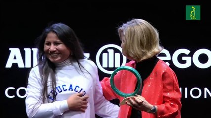 La diseñadora Michelle Lima premio al talento joven con una propuesta artesana