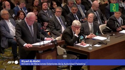 Los palestinos acusan a Israel de "apartheid" ante la CIJ
