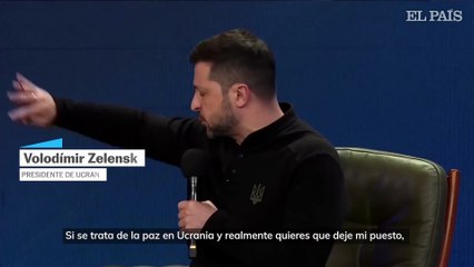 Zelenski está dispuesto a dejar su puesto a cambio de la paz y la membresía en la OTAN