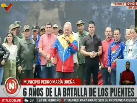 Vpdte. Sectorial Diosdado Cabello: Ahora debemos ir unidos al contraataque este 25 de mayo