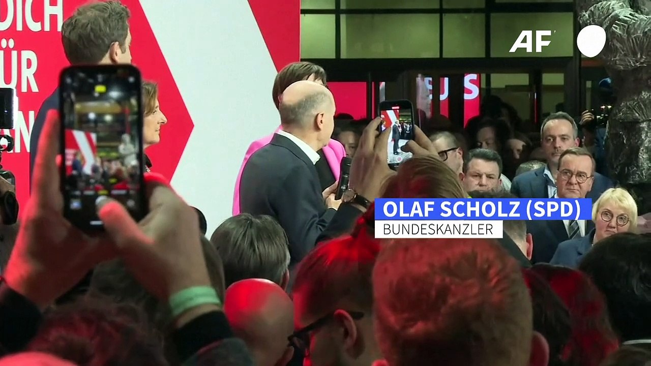 Scholz gratuliert Merz zum Wahlsieg