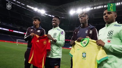 'Una misma piel', el amistoso de España y Brasil contra el racismo