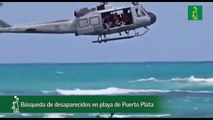 Búsqueda de desaparecidos en playa de Puerto Plata