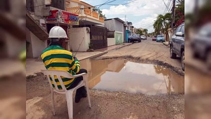 Charco afecta a vecinos de la Urbanización Italia