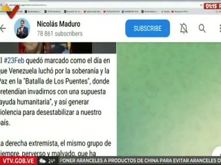 Presidente Maduro: El 23-F quedó marcado como el día en que Venezuela luchó por la soberanía y paz