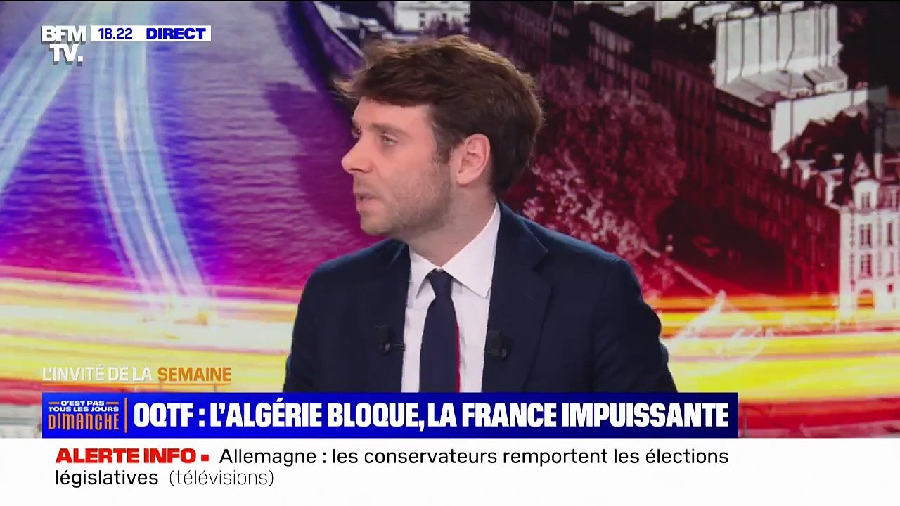 Relations France-Algérie: "Le président et le ministre des Affaires étrangères doivent mettre leur poids dans la balance", affirme Dominique de Villepin