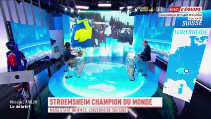 L'après course de la mass start messieurs de Lenzerheide - Biathlon - Championnat du monde