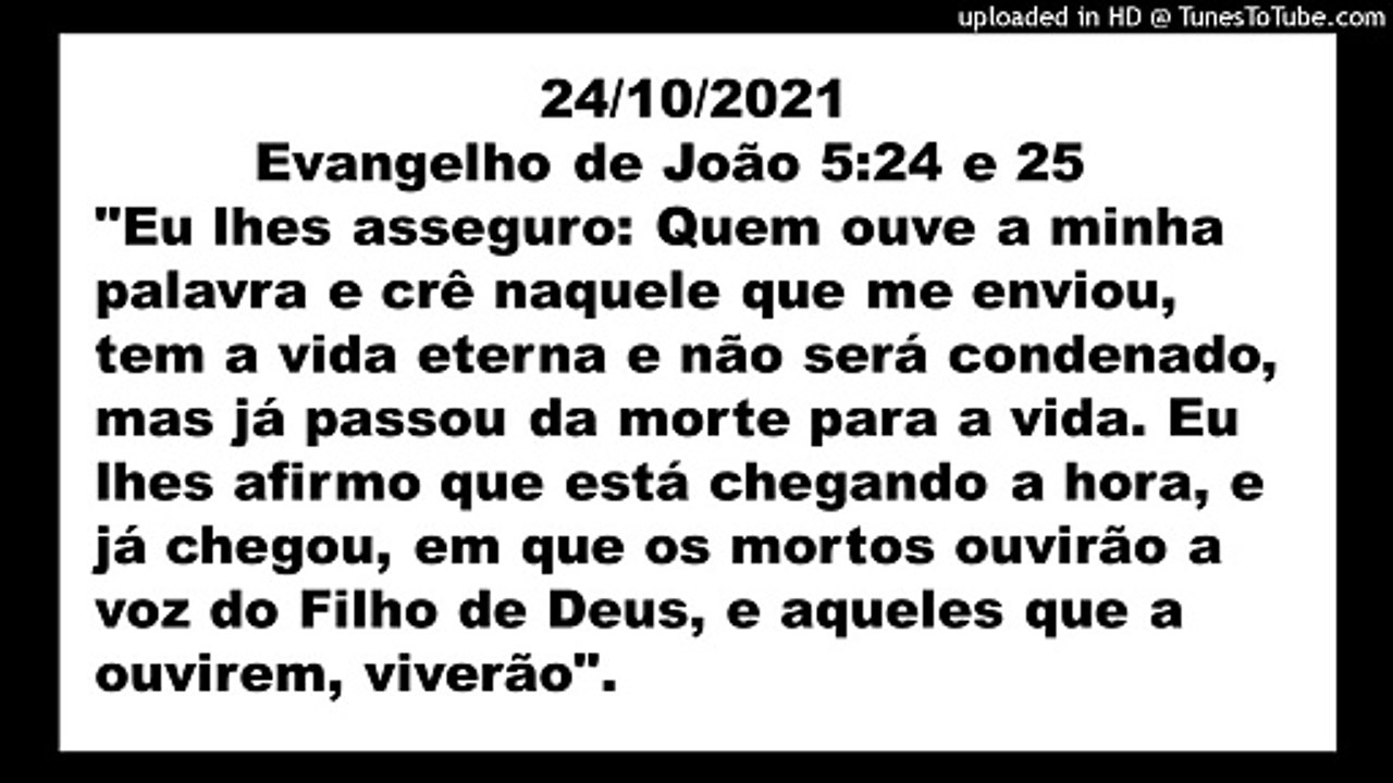 Joao 524 e 25 - YouTube