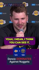 Luka finding his magic for the Lakers