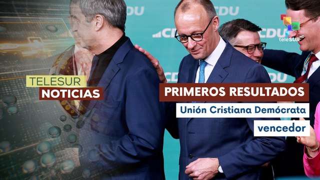 Preliminares parlamentarias de Alemania dan vencedor al partido CDU