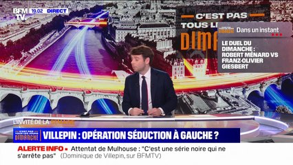 Dominique de Villepin: "Ce n'est pas facile en France, aujourd'hui, de porter les idées que je porte"