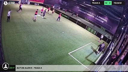 But de Alen K - Team A
