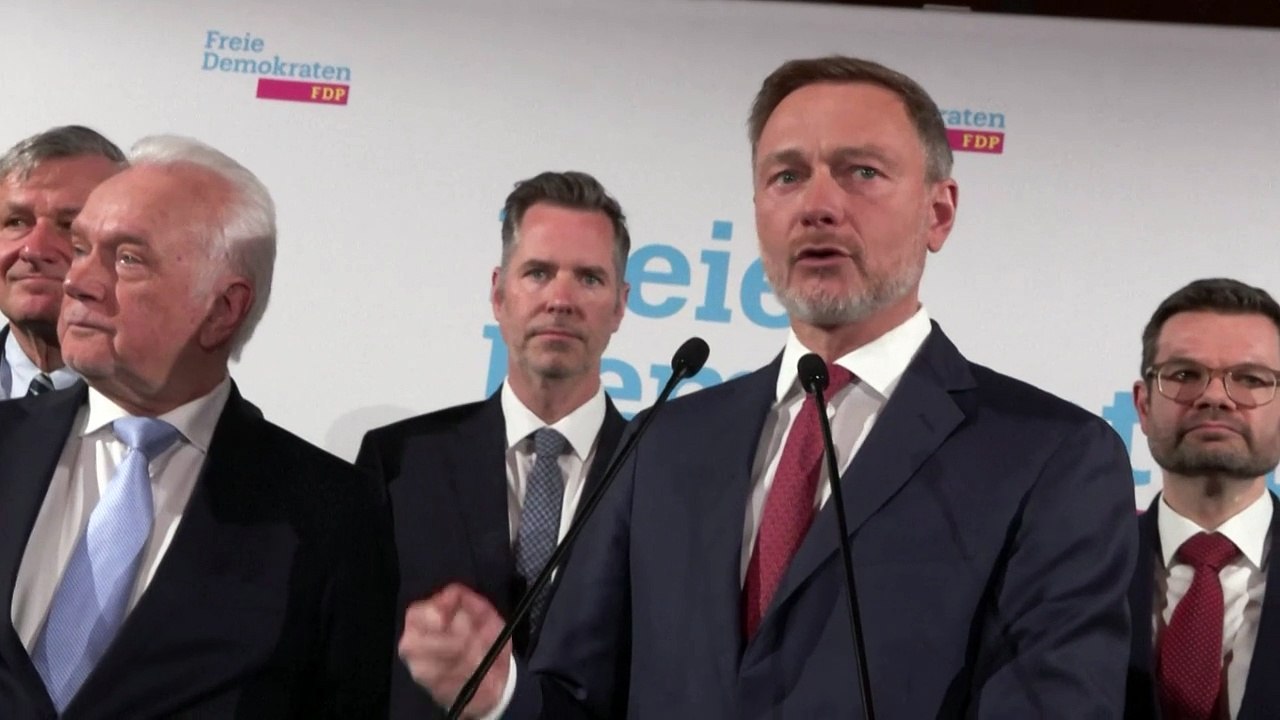 Lindner kündigt Rückzug an - bei FDP-Ausscheiden aus Bundestag