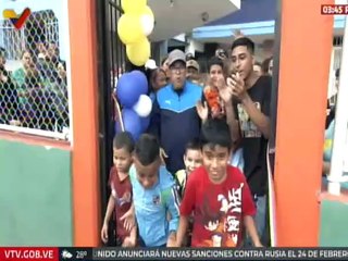 Gobierno de Caracas entrega recuperado espacios deportivos en la parroquia 23 de Enero