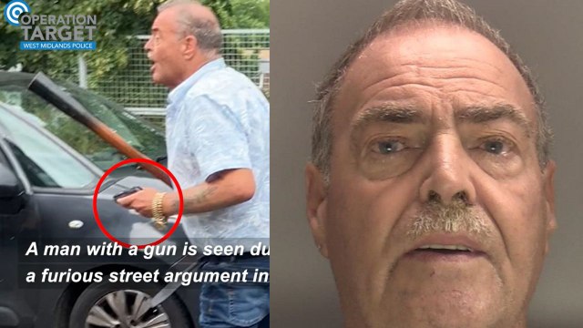 Man brandishes pistol during argument