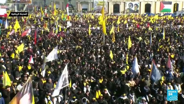 Líbano: miles de seguidores de Hezbolá se reunieron para despedir a Hassan Nasrallah