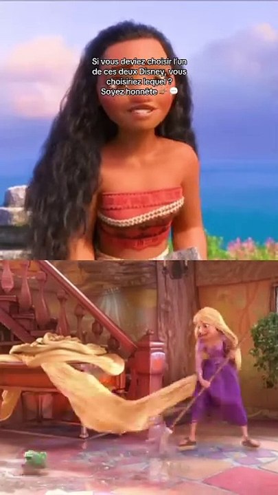 Vaïana ou Raiponce ?