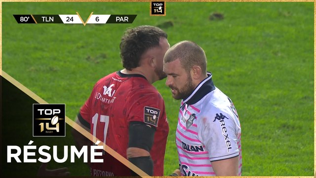TOP 14 Saison 2024-2025 J17 - Résumé RC Toulon - Stade Français Paris