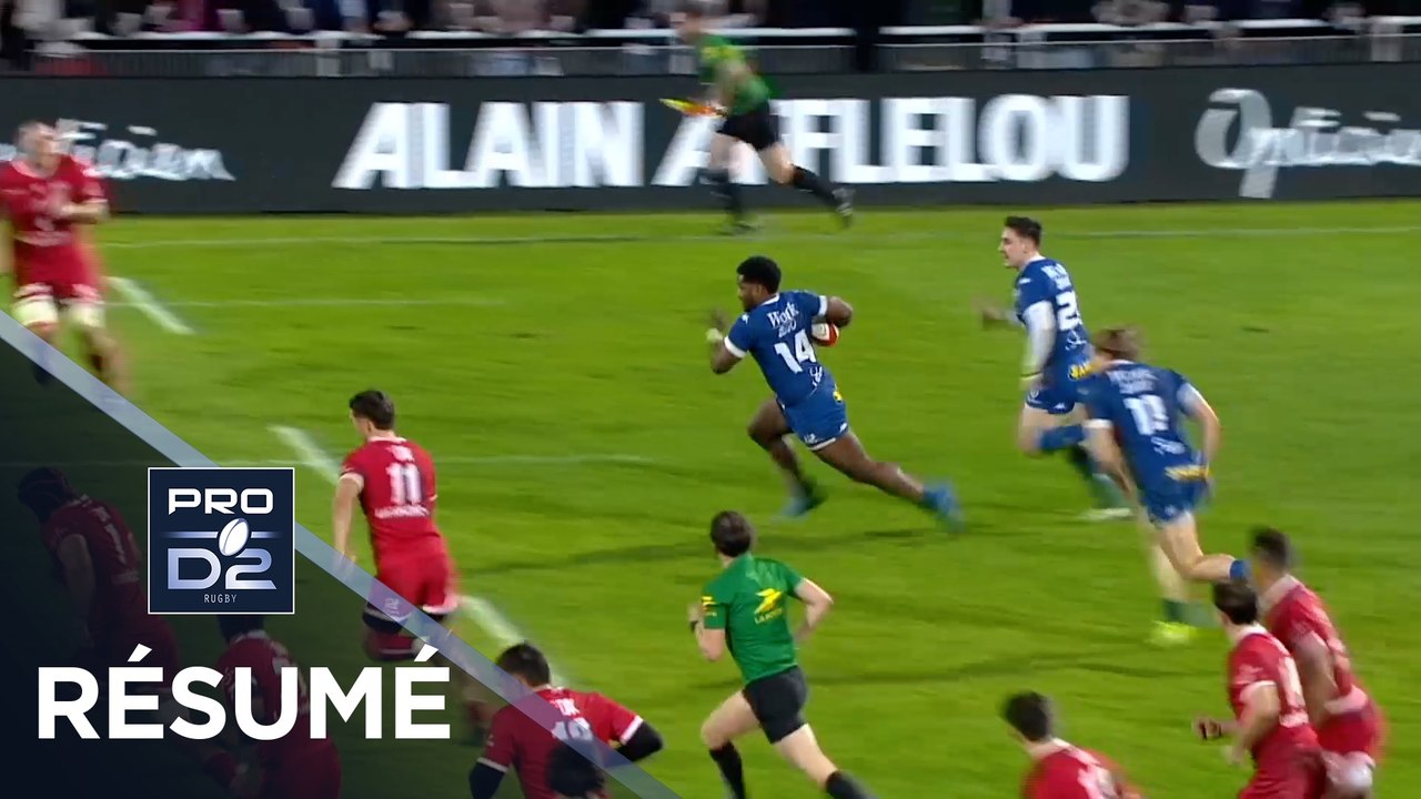 PRO D2 Saison 2024-2025 J21 - Résumé US Dax - FC Grenoble Rugby