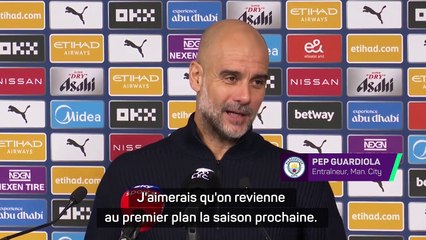 Guardiola : "J'ai reconnu mon équipe"
