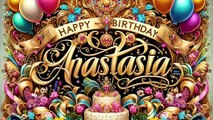 Happy Birthday Anastasia