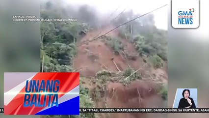 Banaue-Mayoyao Road, hindi madaanan dahil sa landslide | Unang Balita
