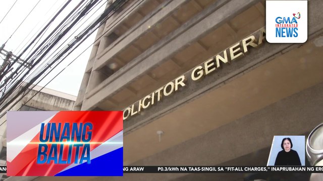 SolGen, bumuo ng special teams para paghandaan ang mga isasagot sa mga petisyong inihain sa SC kaugnay sa impeachment trial ni VPSD | Unang Balita