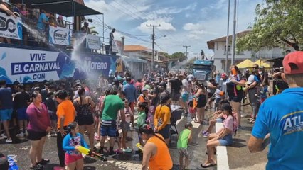 Niños disfrutaron de los carnavales infantiles en Penonomé y La Villa de Los Santos