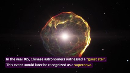 See The Remains Of An Exploded White Dwarf Star That Was First Seen In The Year 185