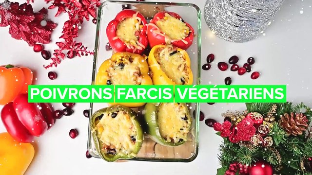 Repas de noël : les poivrons farcis