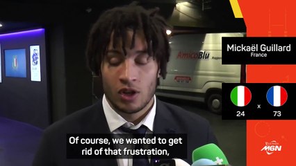 Guillard says France took out England frustrations on Italy