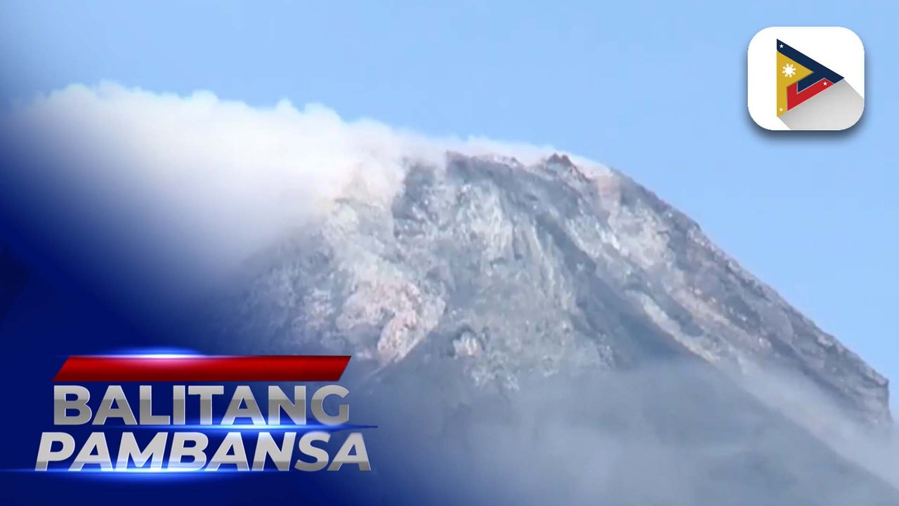 PHIVOLCS, pinag-iingat ang mga residente malapit sa Mayon Volcano sa posibleng lahar flow