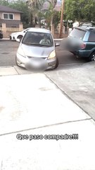 Car Bumper Comes Off While Reversing