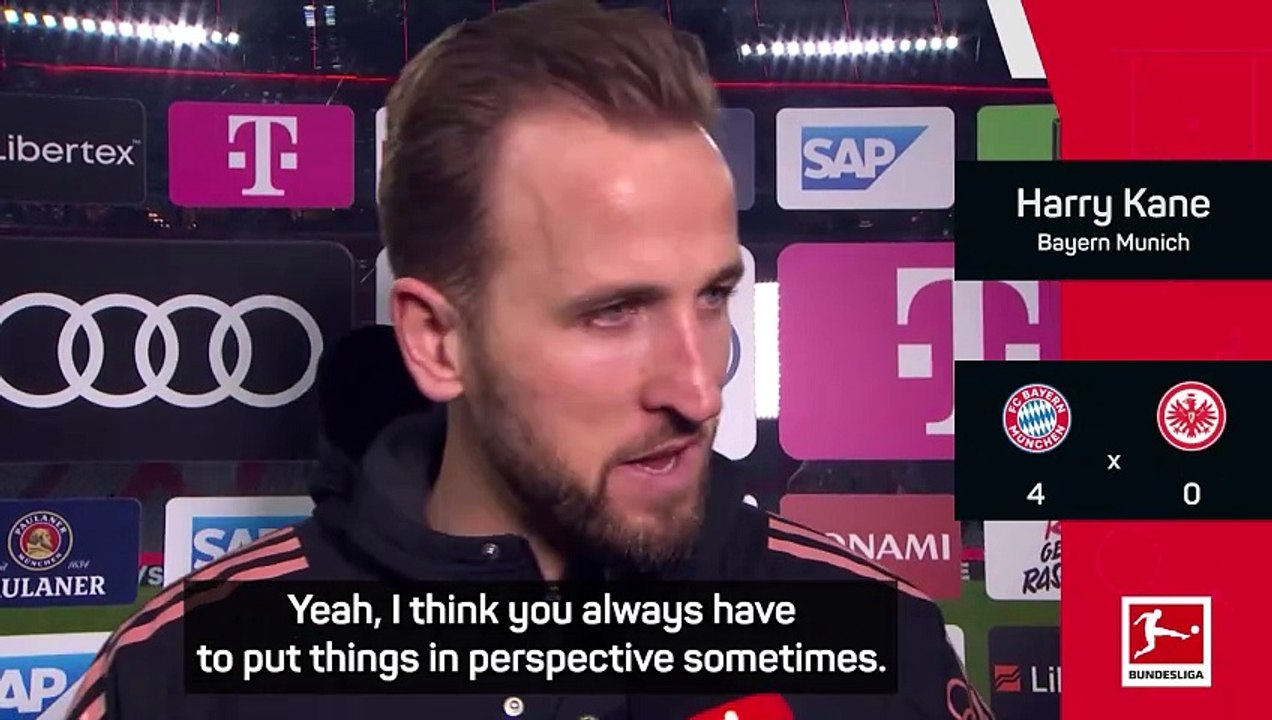 Kane hails 'dominant' Bayern after big win over Frankfurt