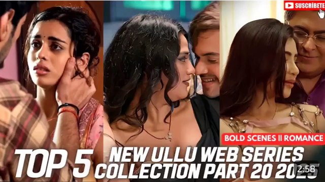 Top 5 Erotic ullu web series on Dailymotion|| #2025ullu || Adult hindi web series on YouTube|| #youtube 2025 || Top 5 bold hindi web series on YouTube 2025