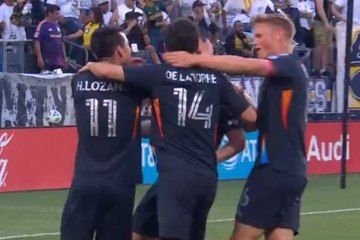 Chucky Lozano brinda asistencia para el primer gol de San Diego