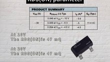 P6503FM-VB is a SOT23 package P-Channel field effect MOS tube